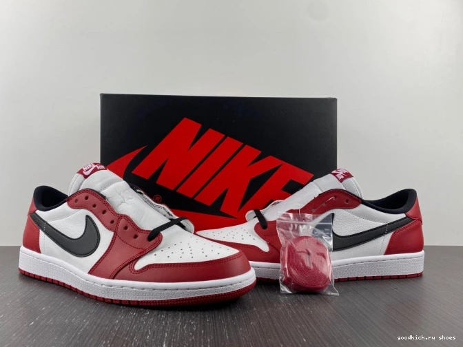 Rep Air Jordan Retro Chicago 1 Low 705329-600 0706